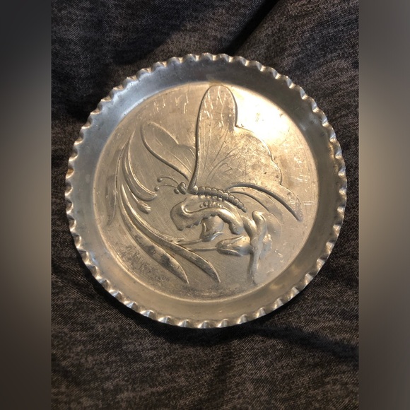 Other - Vintage 7 aluminum coasters